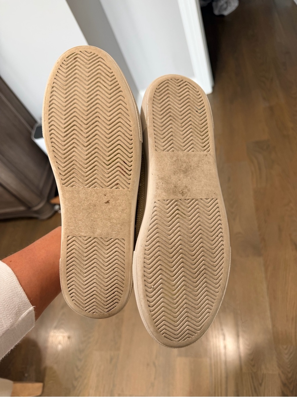 Betsy Kohnson Embellished white/ Cream Women's Lace-Up Sneakers with pearls - Picture 9 of 10